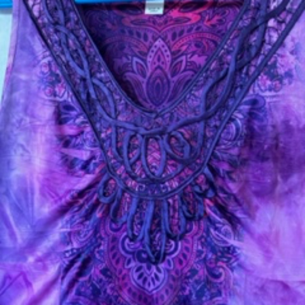 One World Boho Dress New w/tags M-L